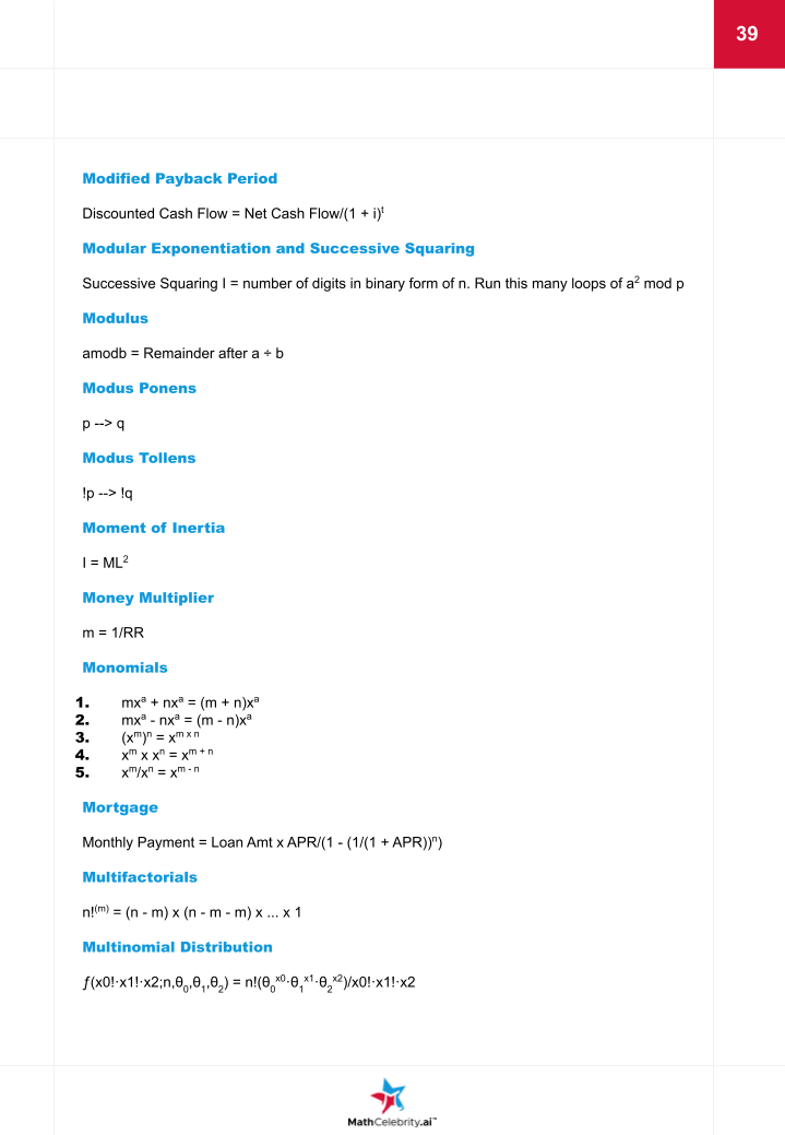 The Complete Math Shortcut Guide_ Formulas Unveiled - Math Celebrity