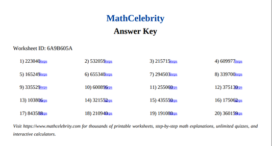 Multiplication of 3 Digit Numbers Worksheets - Math Celebrity