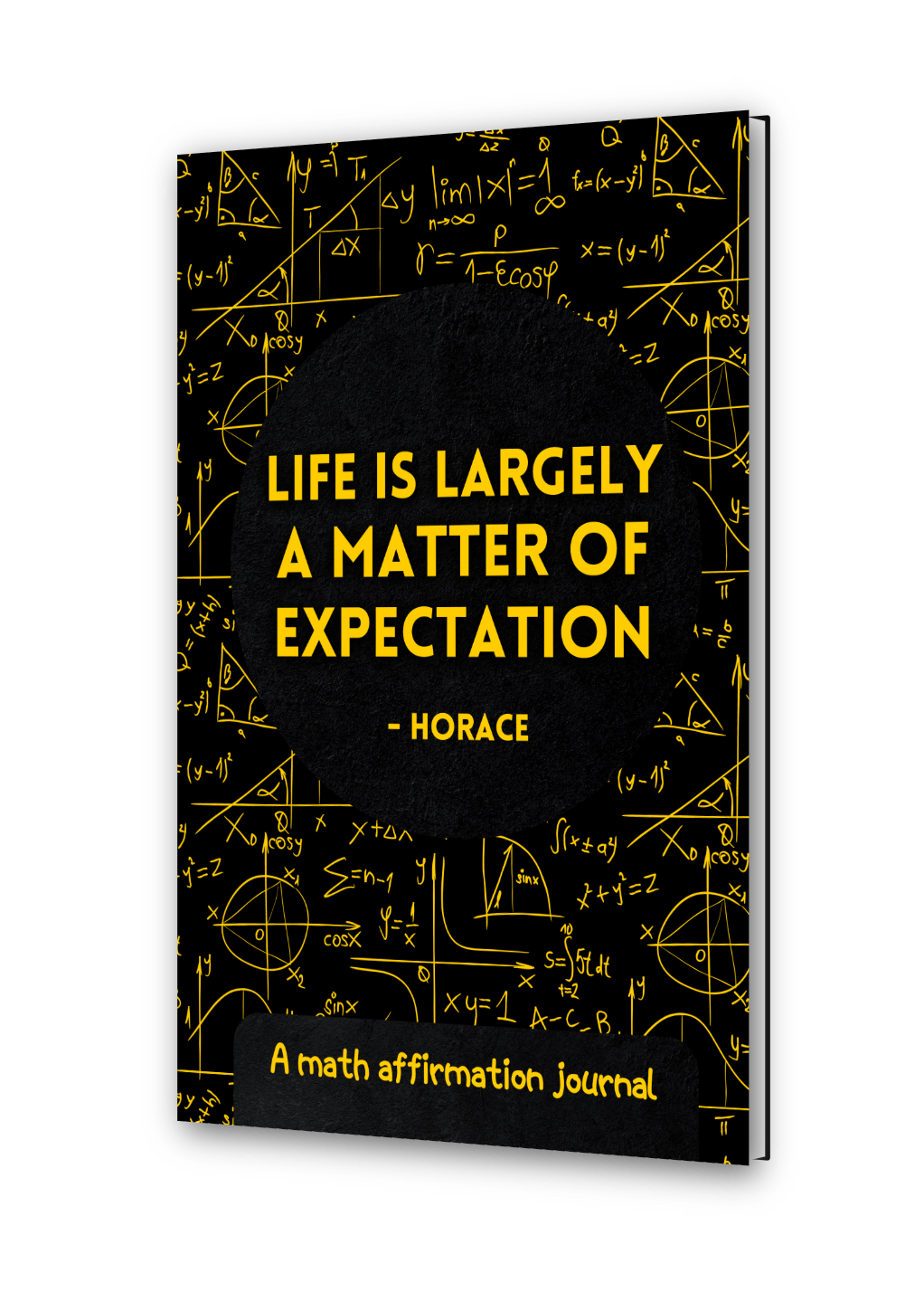Math Affirmations Journal Paperback - Math Celebrity